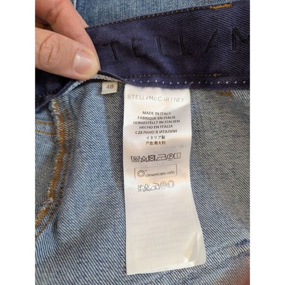 Stella McCartney Denim Cargo Skirt size US 12-14, IT size 48 - Picture 7 of 7